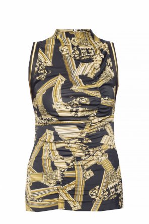 Baroque motif top with gathers, zdjęcie 1 Baroque motif top with gathers od Versace Jeans